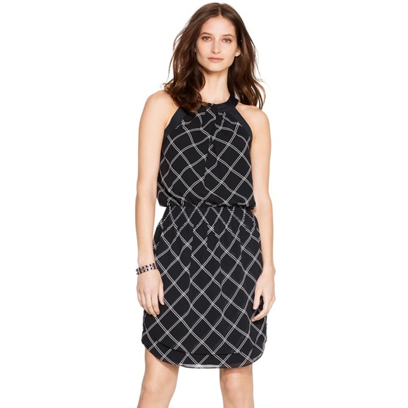 White House Black Market Dresses & Skirts - White House Black Market Dress Black Windowpane 4